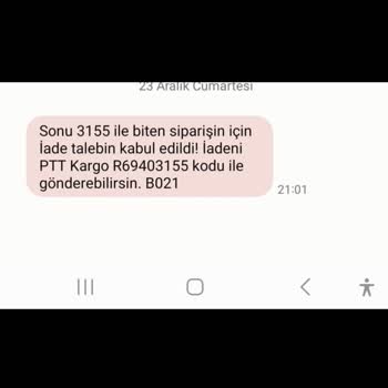 Gardrops Ta İadem Yanlış Adreste