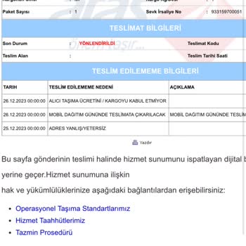 Aras Kargo Çalışanlarını Gözden Geçirsin