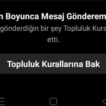 Instagram Mesaj Kısıtlaması