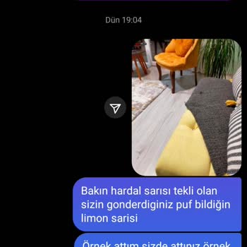 Dekorevi Mobilya Renk Uyuşmazlığı Ve İlgisiz Müşteri Hizmetleri