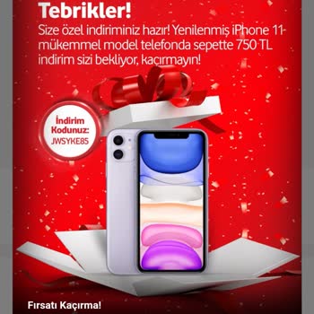 Vodafone Hatalı Kampanya Kodu