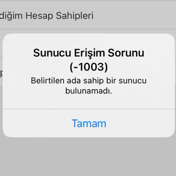 Sahibinden Sunucu Hatası Sorunu