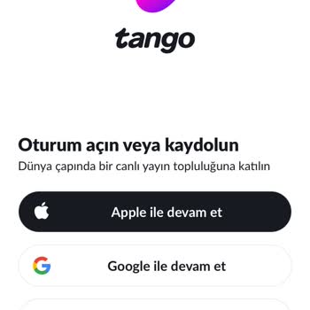 Tango Live Cihazınız Engellendi Diye Yanıt Veriyor Ve Giriş Yapamıyorum