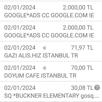 Enpara Kredi Kartı Çekim İşlemi Onay Ve Bilgim Olmadan