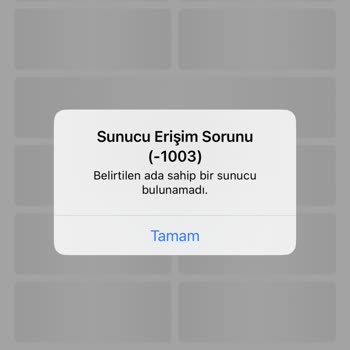 Sahibinden Sunucu Erişim Sorunu