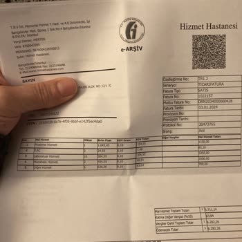 Memorial Hizmet Hastanesi Acili Acil Değil Miş