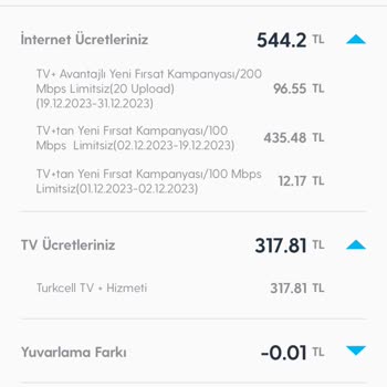Turkcell TV+ Faturada Yapılan Haksızlık!
