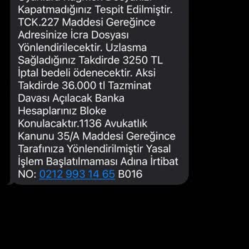 HINTELHB (SMS) Mağduriyetimi İfade Ediyorum