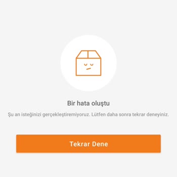 Trendyol Uygulamasına Giremiyorum. Sipariş Veremiyorum.