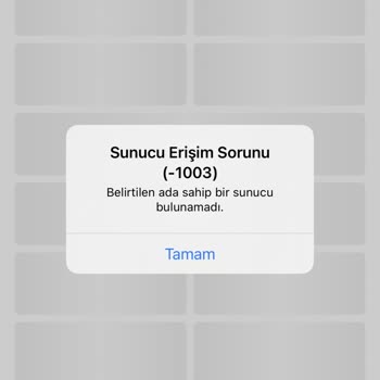 Sahibinden Sunucu Erişim Sorunu