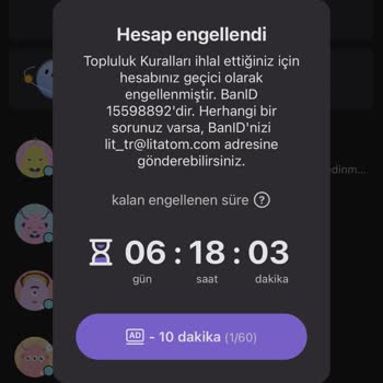 Litmatch Sebepsiz Yere Ban