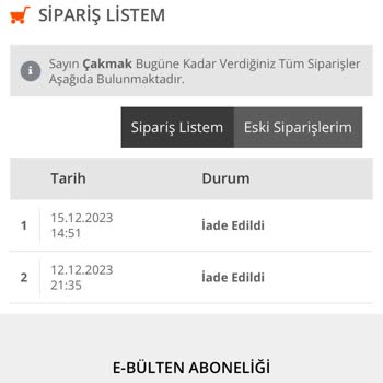 İsem Kitap Ücret İadesinin Yapılmaması