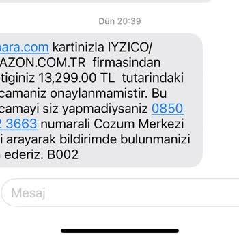 Iyzico Amazon.com.tr İlgisizliği @Amazon
