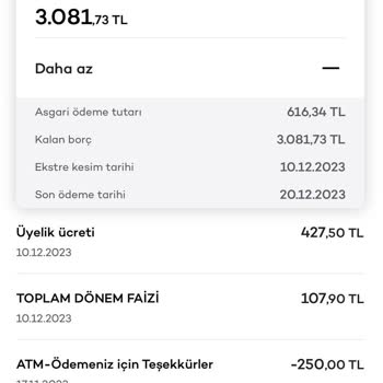 Akbank Kredi Kartımdan Çekilen Üyelik Ücreti