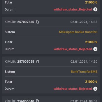 Betsihirbazı Ödeme Yapmıyor!