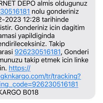 GKN Kargo Kargo Nerede Belirsiz