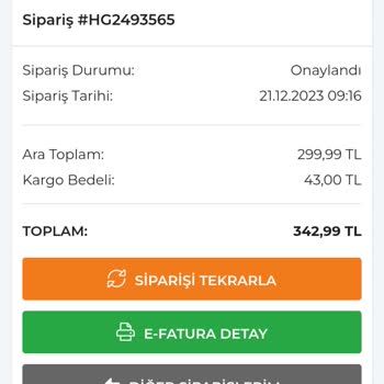 Haydigiy.com Kargo Ücreti İadesi