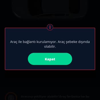 Fiat Yol Arkadaşım Uygulaması Fonksiyonsuz.