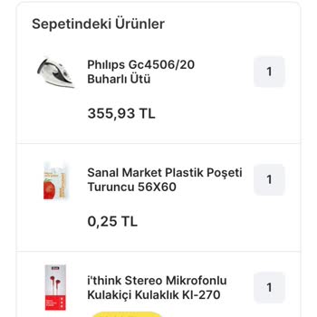 Migros Sanal Market Sorunlu Ürün Değişim Sorunu