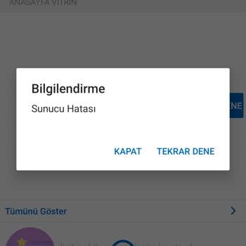 Sahibinden Sunucu Hatası Nedeniyle Açılamayan Sayfa