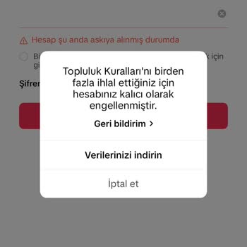 TikTok Adaletsizlik Yapıyor. İhlal Yapmamama Rağmen Hesabım Kapandı
