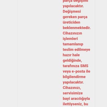 KVK Garanti Süresindeki Telefonum Ve Servis Mağduriyeti