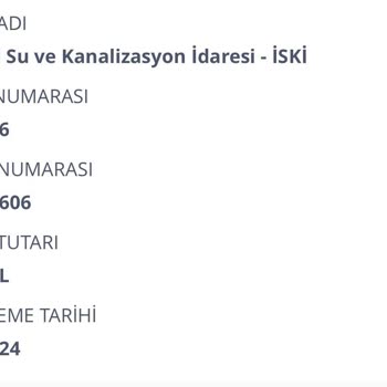İSKİ Fatura İtirazı