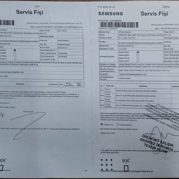 Samsung Telefon Tekrarlayan Telefon Arızası Ve Mağduriyet