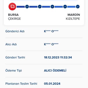 Aras Kargo Ürün Hakkında Bilgi Alamama