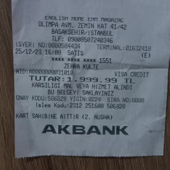English Home Alışveriş Mağazasında Yaşanan Müşteri Memnuniyetsizliği