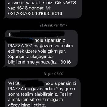 Watsons Kargo Gecikmesiyle Hayal Kırıklığı