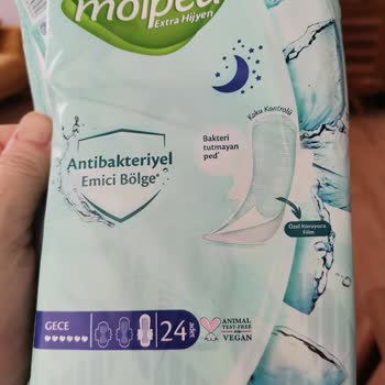 Molped Hijyenik Ped Kullanımı. Memnun Kalmamama