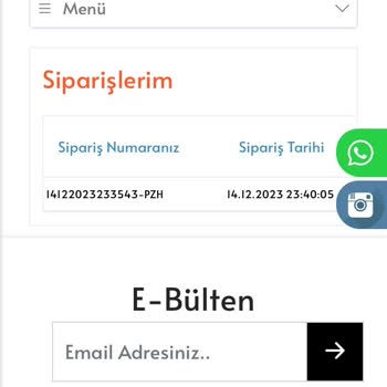 Huriş Butik Sipariş Edilen Kabanın Teslim Edilmemesi Şikayeti