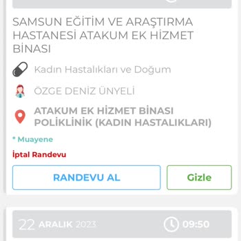 Samsun Eğitim Araştırma Hastanesi Atakum Ek Hizmet Binası