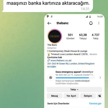 WhatsApp Instagram Refah Yükseltme