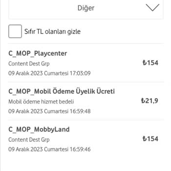 Vodafone Play Center Ve Mobbyland Abonelik Ücreti İadesi