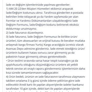 Avansas İade Süreci Karmaşası