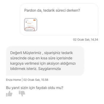 Hepsiburada Ürün Kargoya Verilmedi