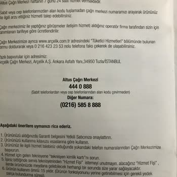 8 Yıllık Altus Kombi: Yedek Parça Ve Servis Sorunu
