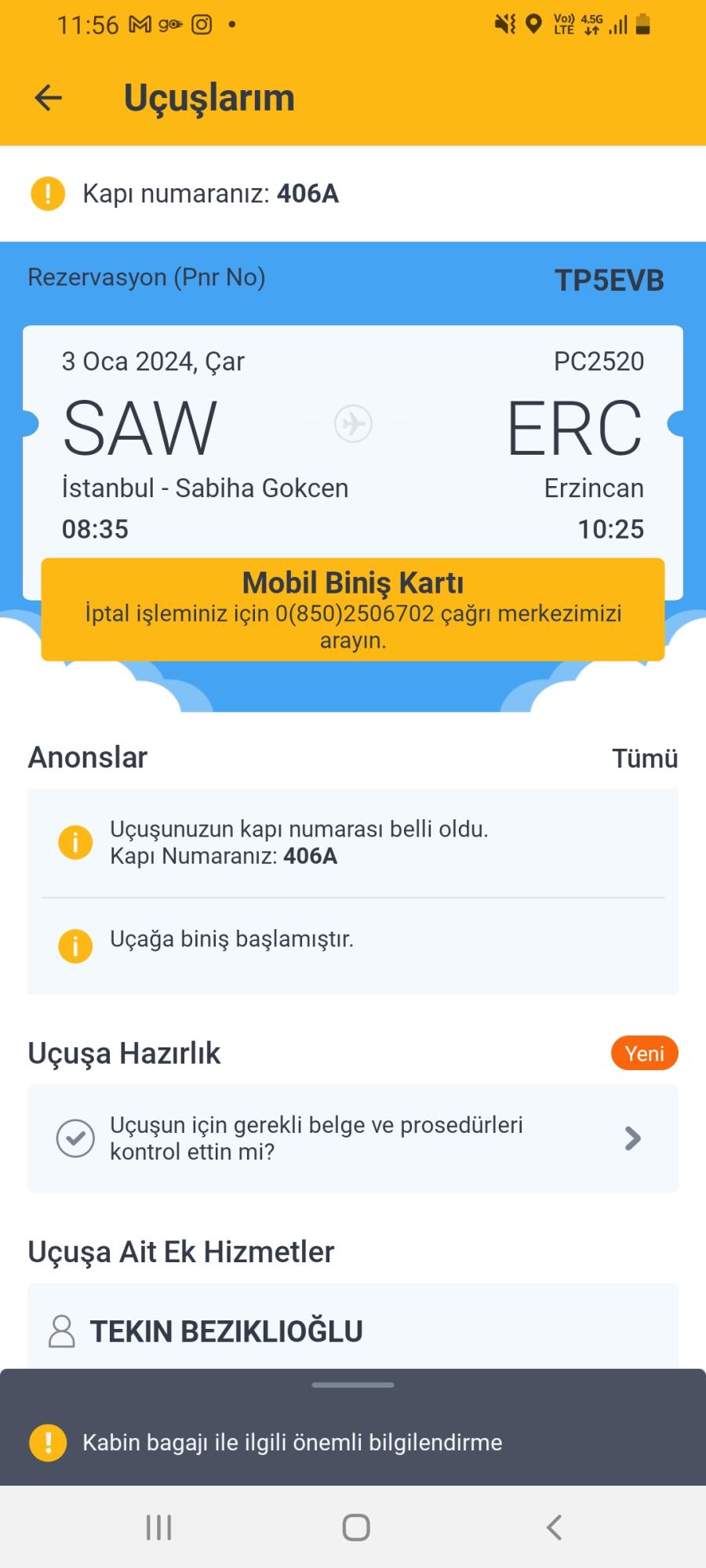Long Delay and Absence of Complimentary Food on Pegasus Airlines Xolvie