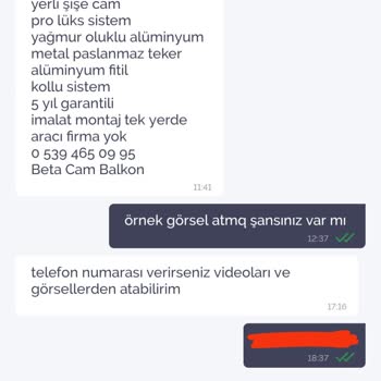 Armut Üzerinden Cam Balkon Mağduriyeti ( Beta Cam Balkon)