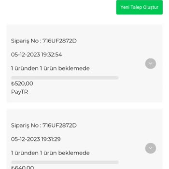 By Zehra Türk Eksik Ürün Ve İade Sorunu!