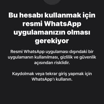 WhatsApp Resmi WhatsApp Yükle