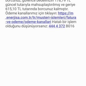 Enerjisa Toroslar Fesih Ücreti
