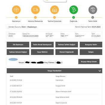A101 Ve Birgündekargo İşini Yapmamakta