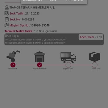 Horoz Lojistik 26 Aralıktan Beri Dağıtım Merkezinde Bekletilen Kargo