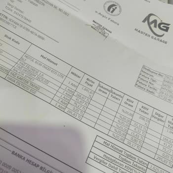 Master Garage 1500 E Anlaş 1950 Öde