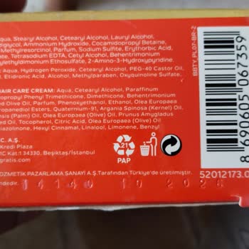 Bee Beauty Gratis Bee Beauty Deluxe Color Saç Boyası Bozuk Çıktı