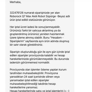 Hepsiburada Para İadesi Yapılmadı