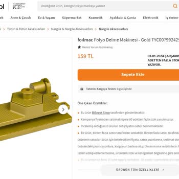 Trendyol Stoğu Olmayan Ürünlerin Satışı Ve Haksız Kazanç Elde Edilmesi